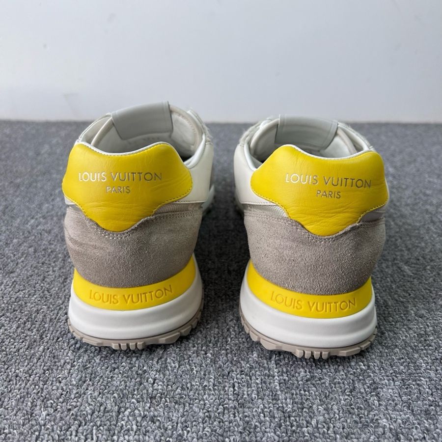 Louis Vuitton 路易威登 LV 新款Runaway 休閒運動鞋 白黃 尺碼:42.5碼 8.5碼 成色:99新-5