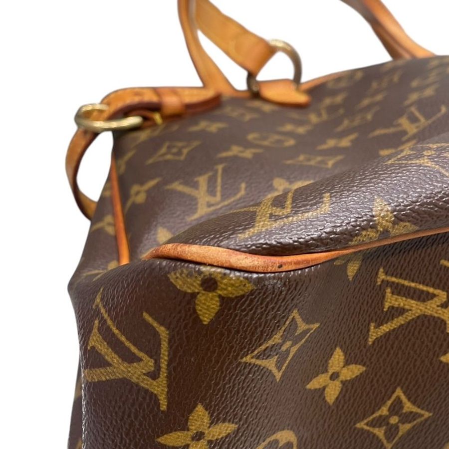 LOUIS VUITTON 路易威登 M51154 BATIGNOLLES HORIZONTAL 老花肩背包 PVC帆布 老花 棕色 金釦-5