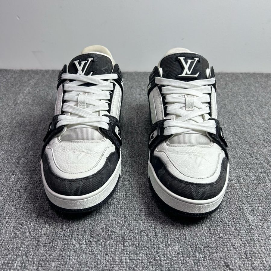 Louis Vuitton 路易威登 LV 黑白牛仔 Trainer 休閒鞋 尺碼:40碼 6碼 成色:98新-3