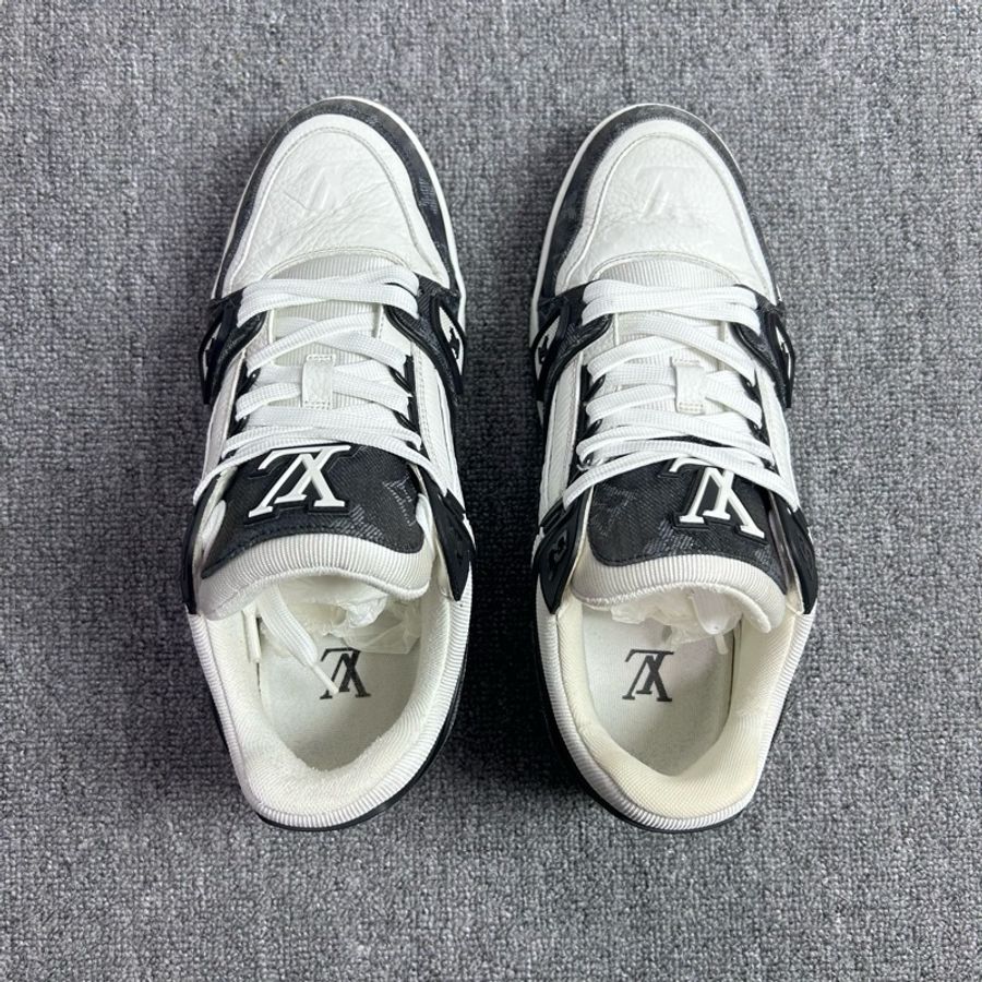 Louis Vuitton 路易威登 LV 黑白牛仔 Trainer 休閒鞋 尺碼:40碼 6碼 成色:98新-4