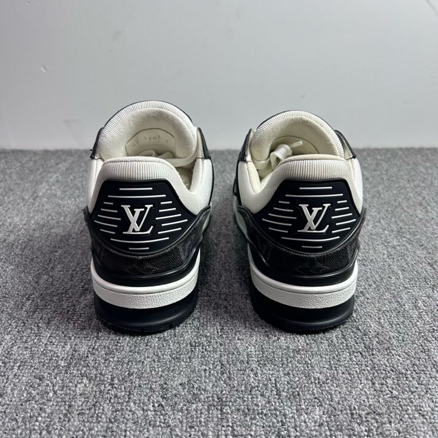 Louis Vuitton 路易威登 LV 黑白牛仔 Trainer 休閒鞋 尺碼:40碼 6碼 成色:98新-5