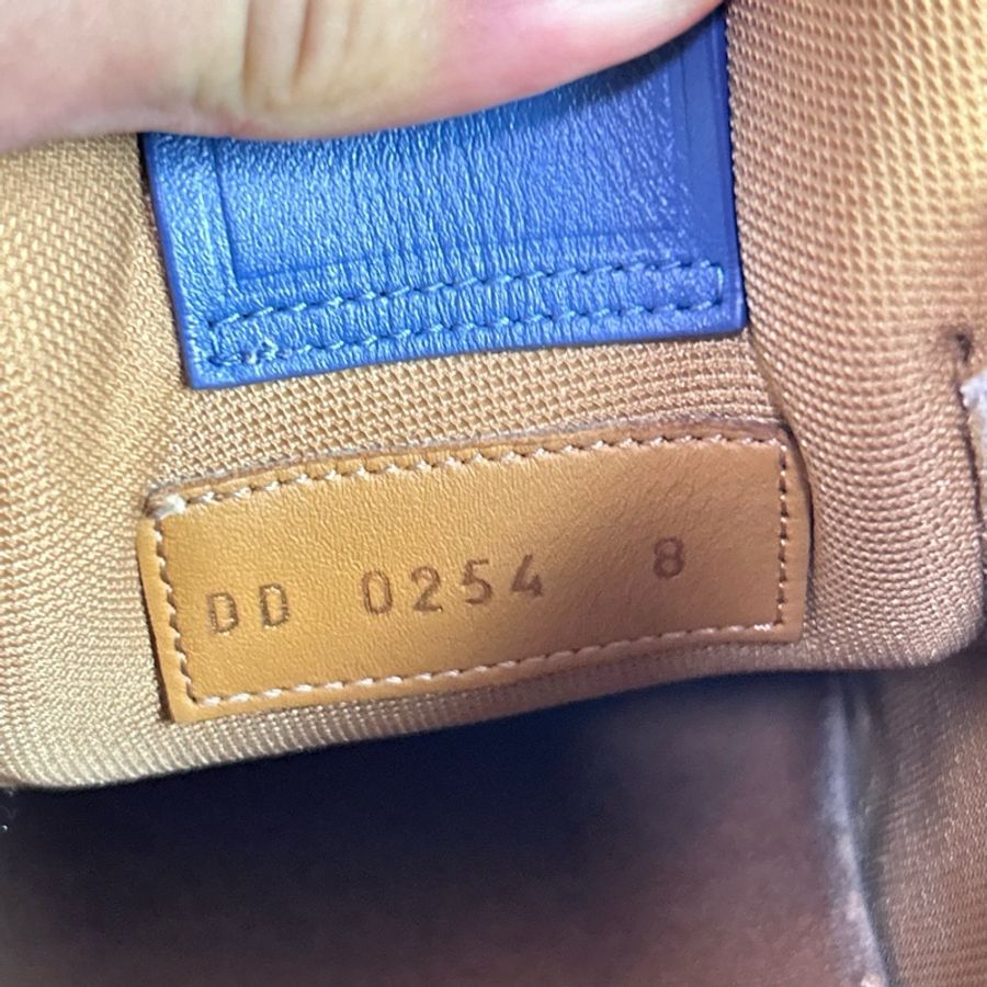 Louis Vuitton 路易威登 LV 藍色棋盤格 牛仔 Trainer 休閒鞋 尺碼:42碼 8碼 成色:96新-6