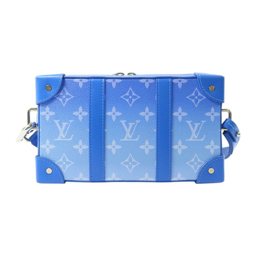 LOUIS VUITTON Monogram Clouds Soft Trunk Wallet銀扣肩背袋-1