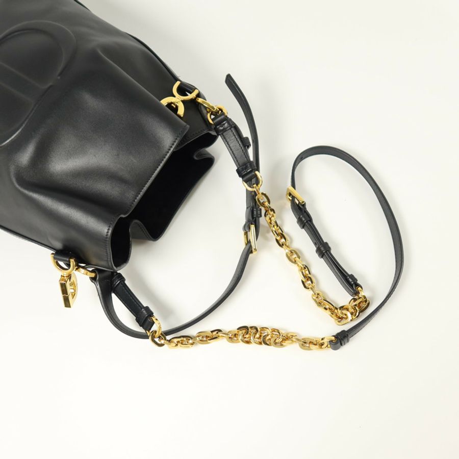 Dior 牛皮皮革Medium C'est Dior Bucket Bag金扣手挽肩背兩用袋-7