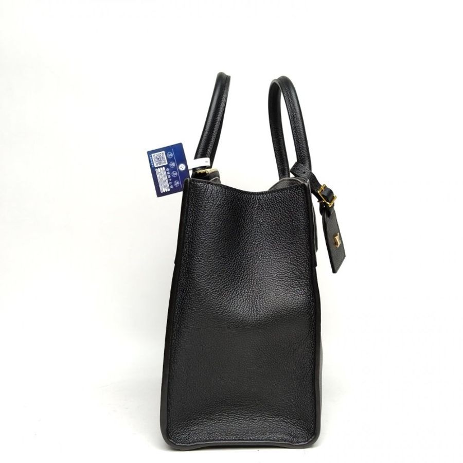 LOUIS VUITTON CitySteamer中號31黑色牛皮金扣晶片肩背包-3