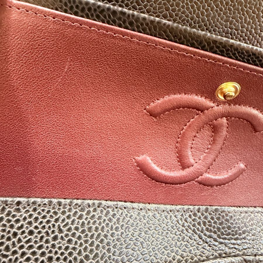 Chanel 黑金荔枝皮coco23-19