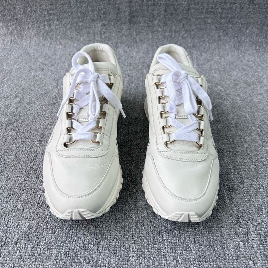 Louis Vuitton 路易威登 LV Runaway 休閒運動鞋 白色牛皮 尺碼:40碼 6碼 成色:98新-3