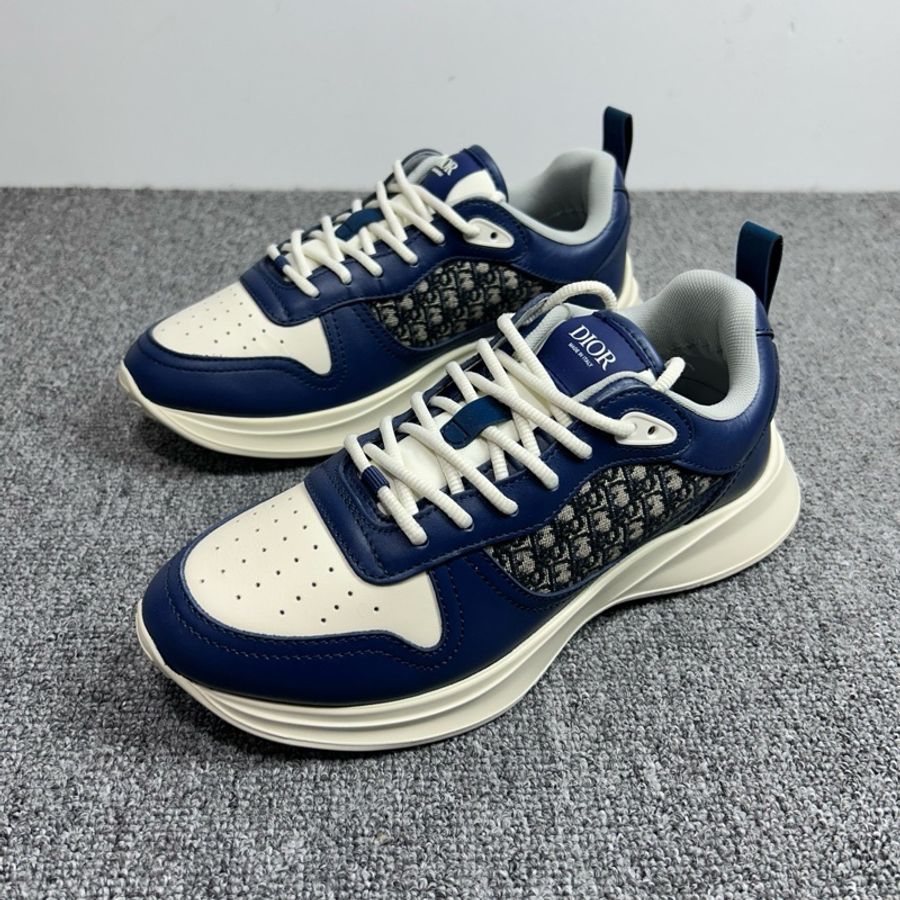 迪奧Dior b25 白藍色休閒鞋 尺碼:38.5碼 成色:全新未使用-0