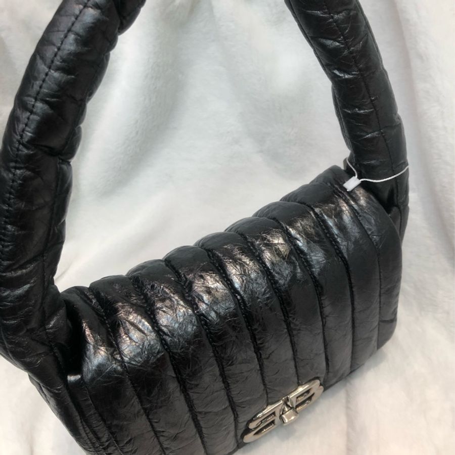 Balenciaga Monaco Sling Bag 金屬色腋下包 XC498-5