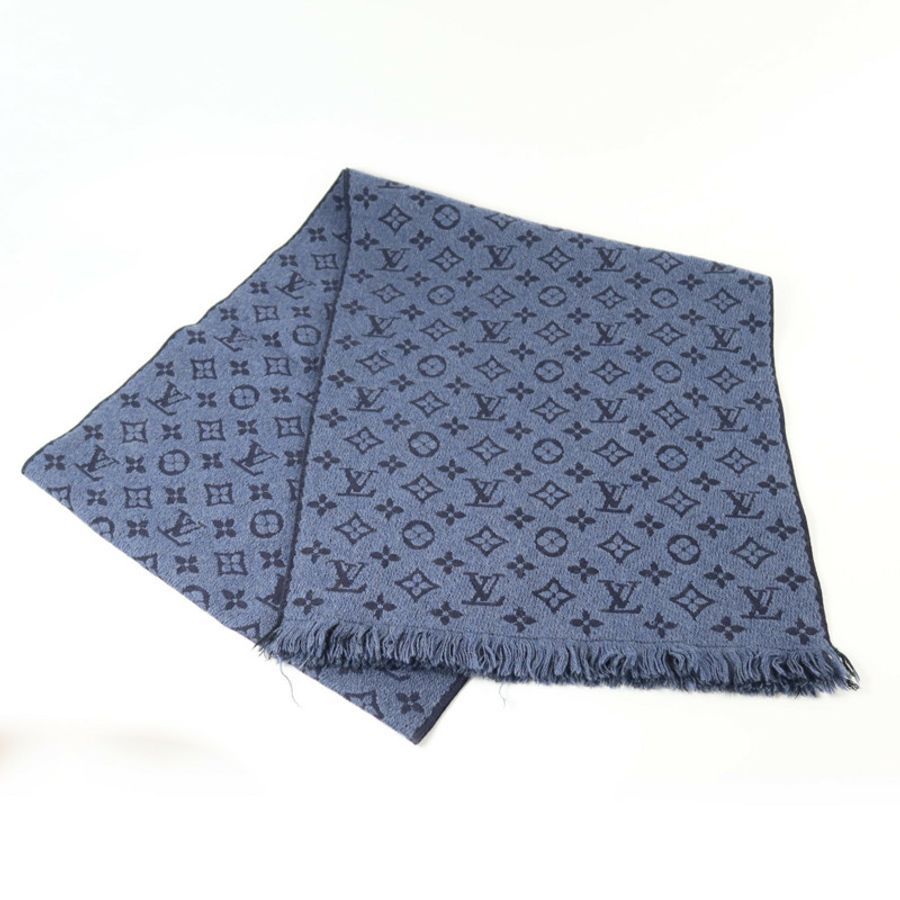 LOUIS VUITTON 羊毛Monogram Classic 172x38圍巾-4