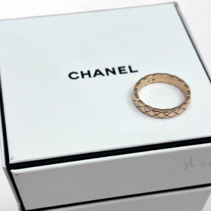 Y2016-CHANEL Coco Crush窄版18K金戒指J11793-0