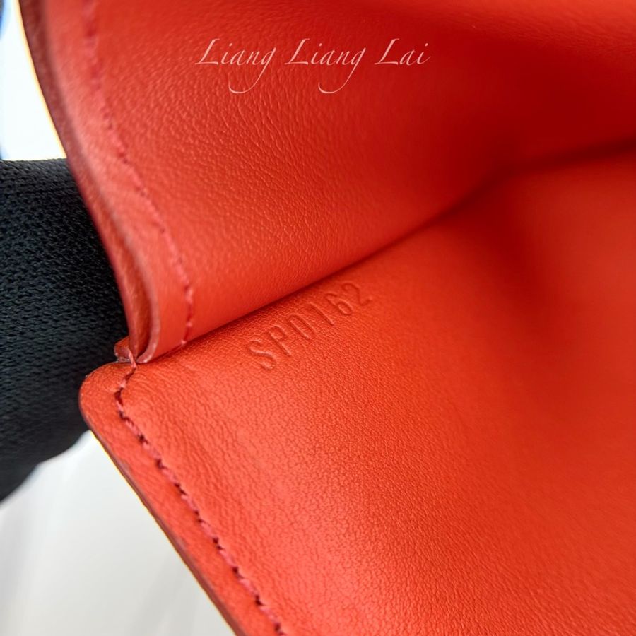 LOUIS VUITTON LV James亮橘色短夾-3