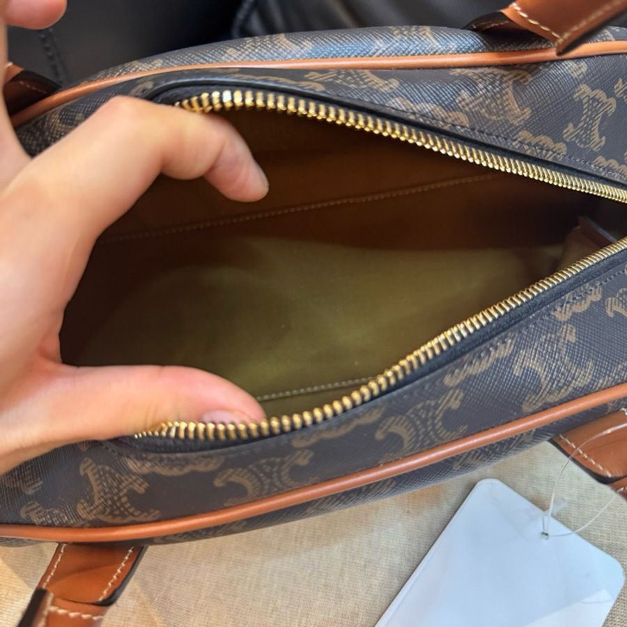 CELINE/賽琳 TECKEL 中號保齡球包 秀款限量 🈚附件-7