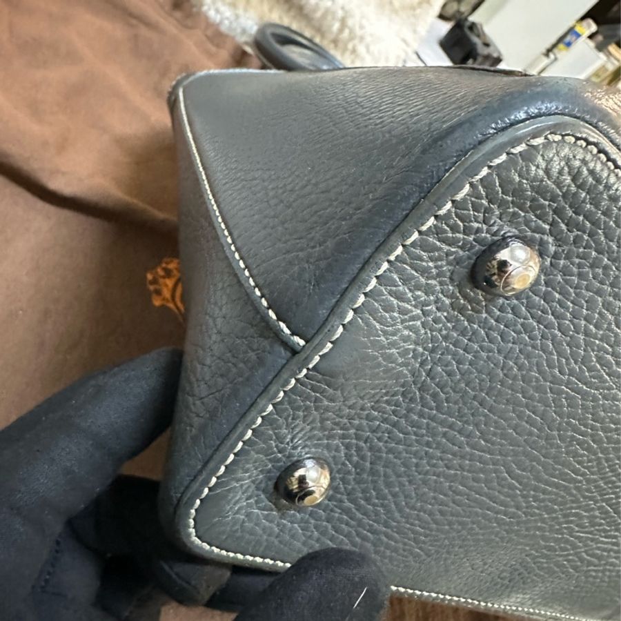 TOD’S 手提肩背包Girelli 荔枝紋托特包 Buckle Tote Bag-12