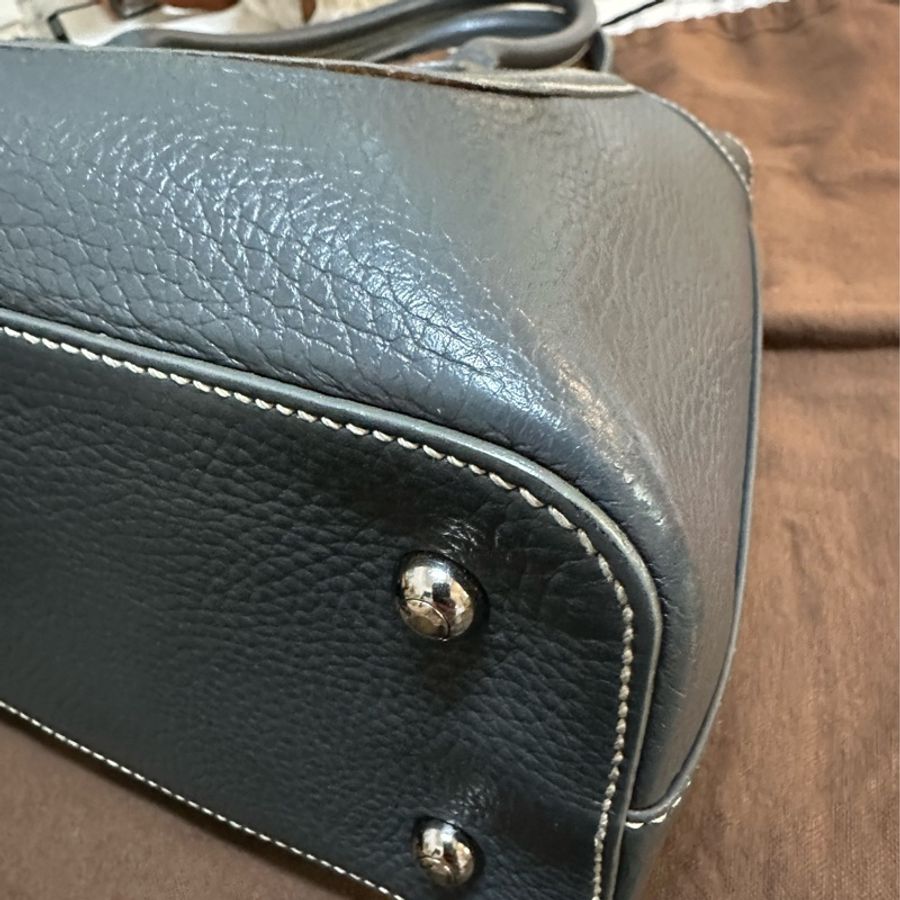 TOD’S 手提肩背包Girelli 荔枝紋托特包 Buckle Tote Bag-13