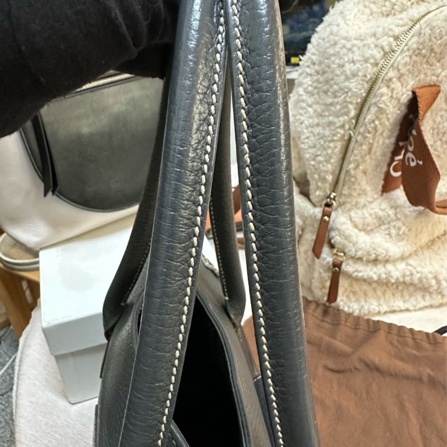 TOD’S 手提肩背包Girelli 荔枝紋托特包 Buckle Tote Bag-24