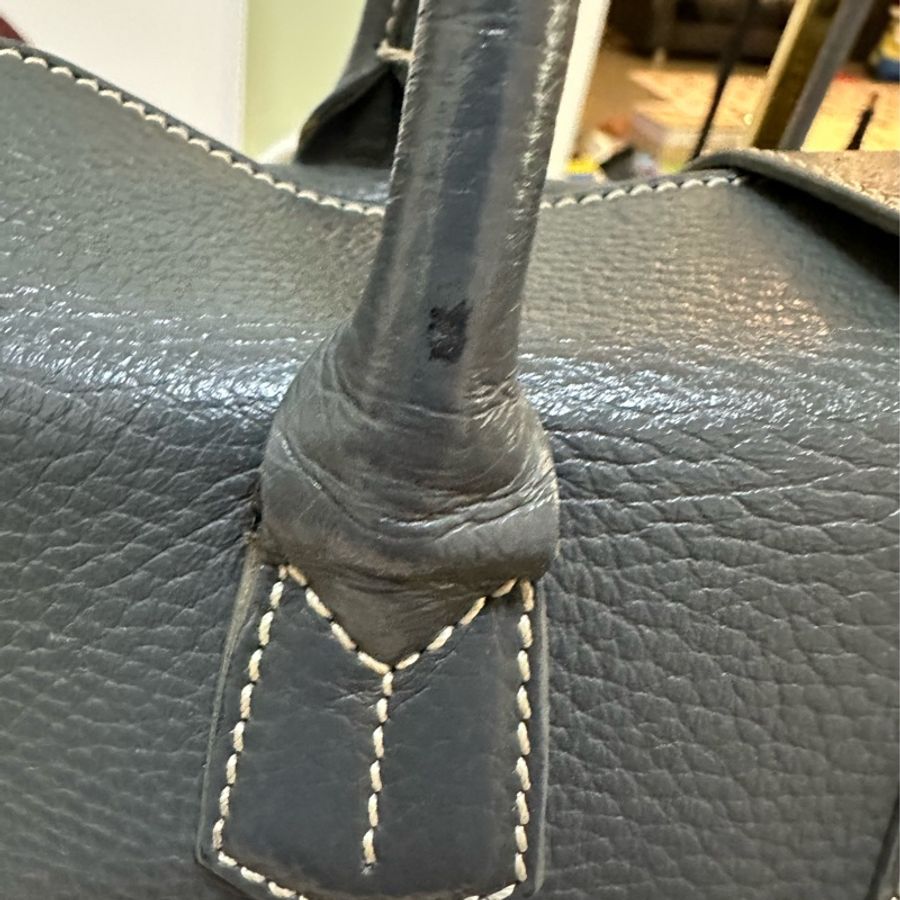 TOD’S 手提肩背包Girelli 荔枝紋托特包 Buckle Tote Bag-28