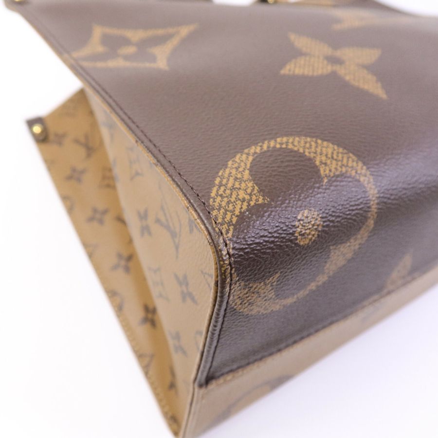LOUIS VUITTON Monogram Giant On The Go MM手挽袋-10