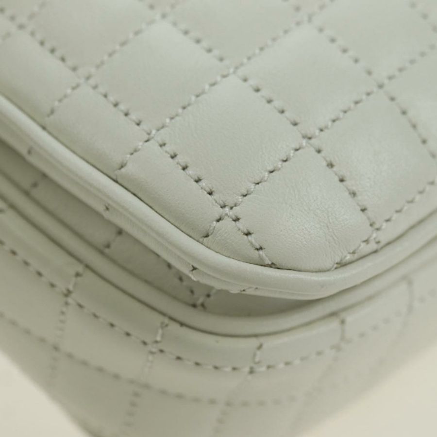 【日本直送】CELINE C 中型鏈條單肩包 皮革 黑色 金色 Auth mr2314SAV-14