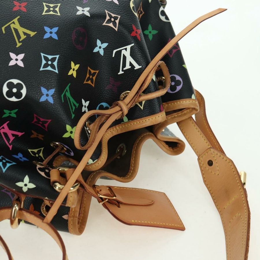 【日本直送】路易威登 Monogram Multicolor Petit Noe 手袋 黑色 M42230 LV 正品 176094V-5