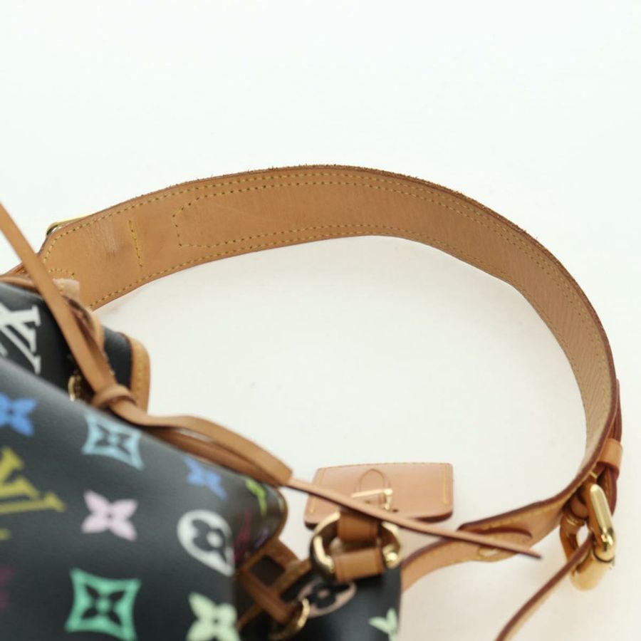 【日本直送】路易威登 Monogram Multicolor Petit Noe 手袋 黑色 M42230 LV 正品 176094V-7