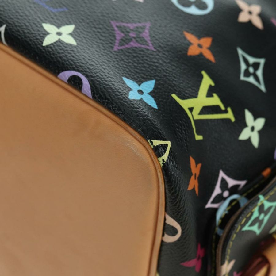 【日本直送】路易威登 Monogram Multicolor Petit Noe 手袋 黑色 M42230 LV 正品 176094V-13