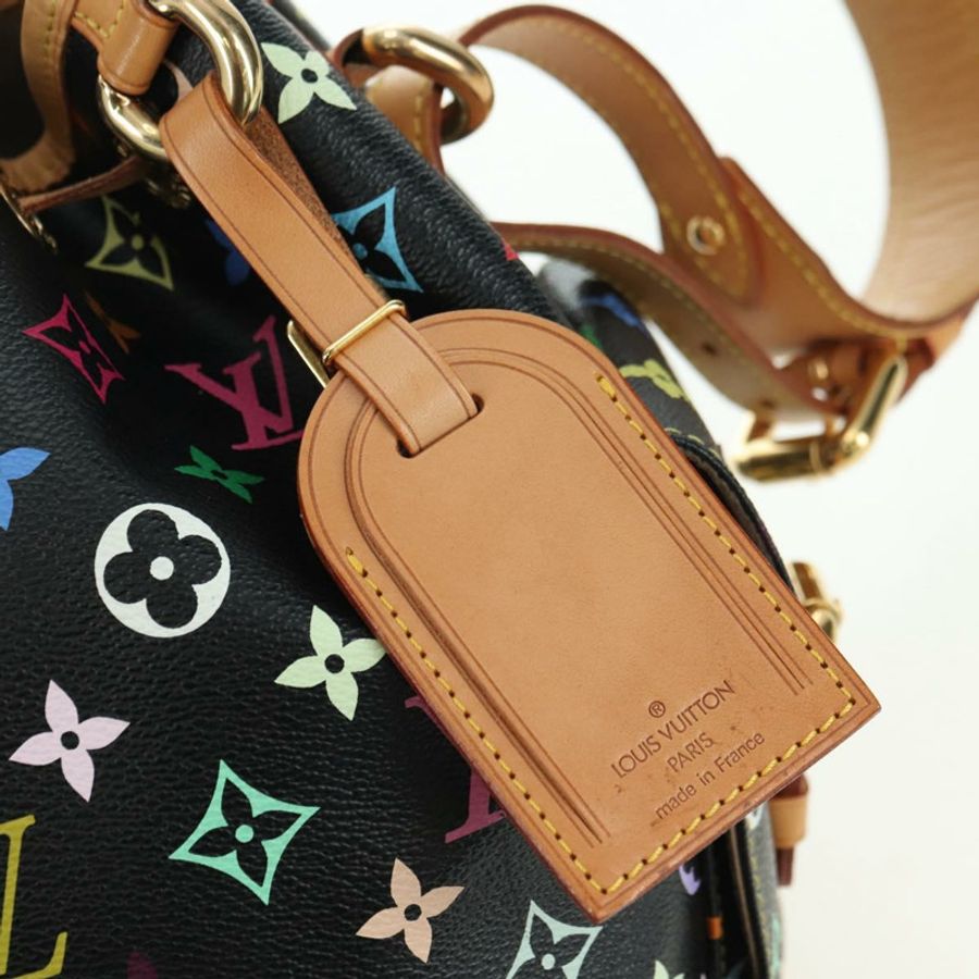 【日本直送】路易威登 Monogram Multicolor Petit Noe 手袋 黑色 M42230 LV 正品 176094V-19