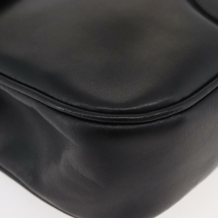 【日本直送】GUCCI Web Sherry Line Jackie 單肩包,黑色金色紅色皮革,正品編號 176825A-8