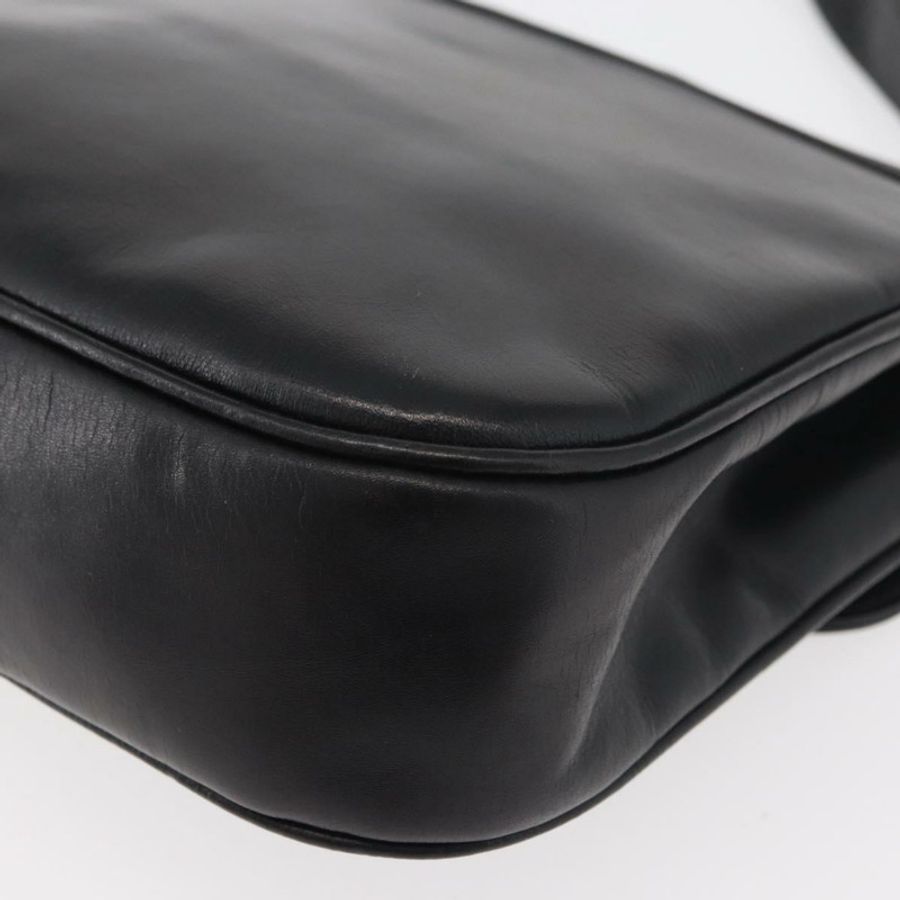 【日本直送】GUCCI Web Sherry Line Jackie 單肩包,黑色金色紅色皮革,正品編號 176825A-15