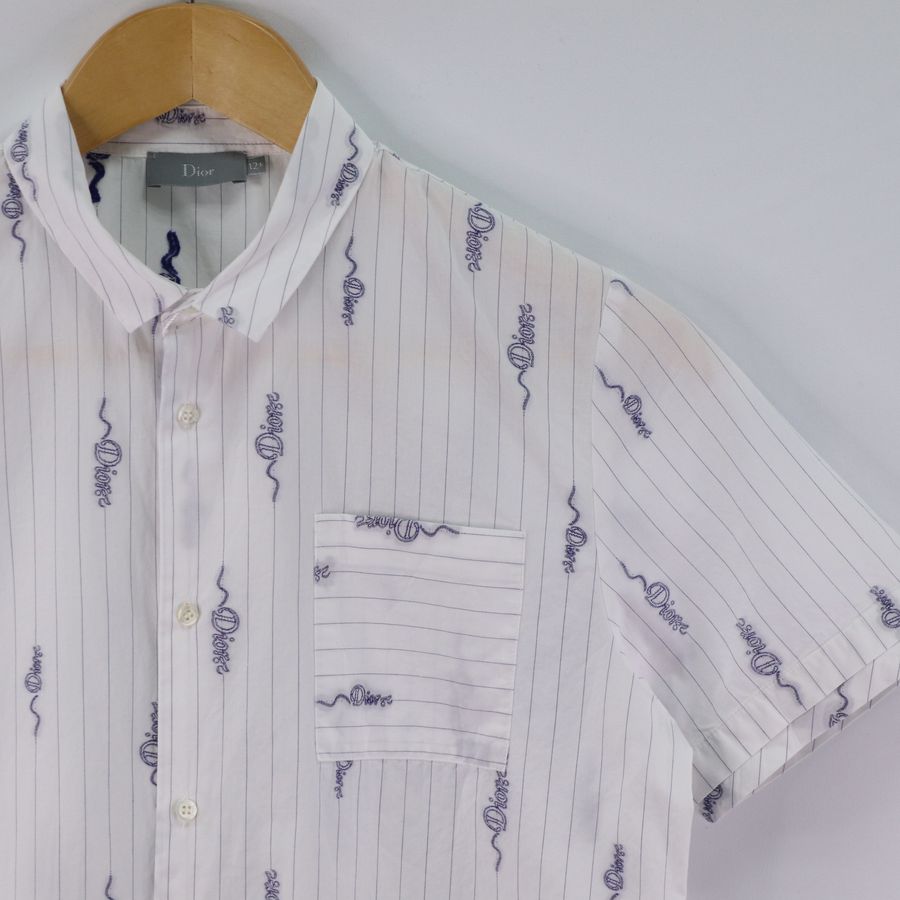 Dior 迪奧 童裝 logo 短袖襯衫-1