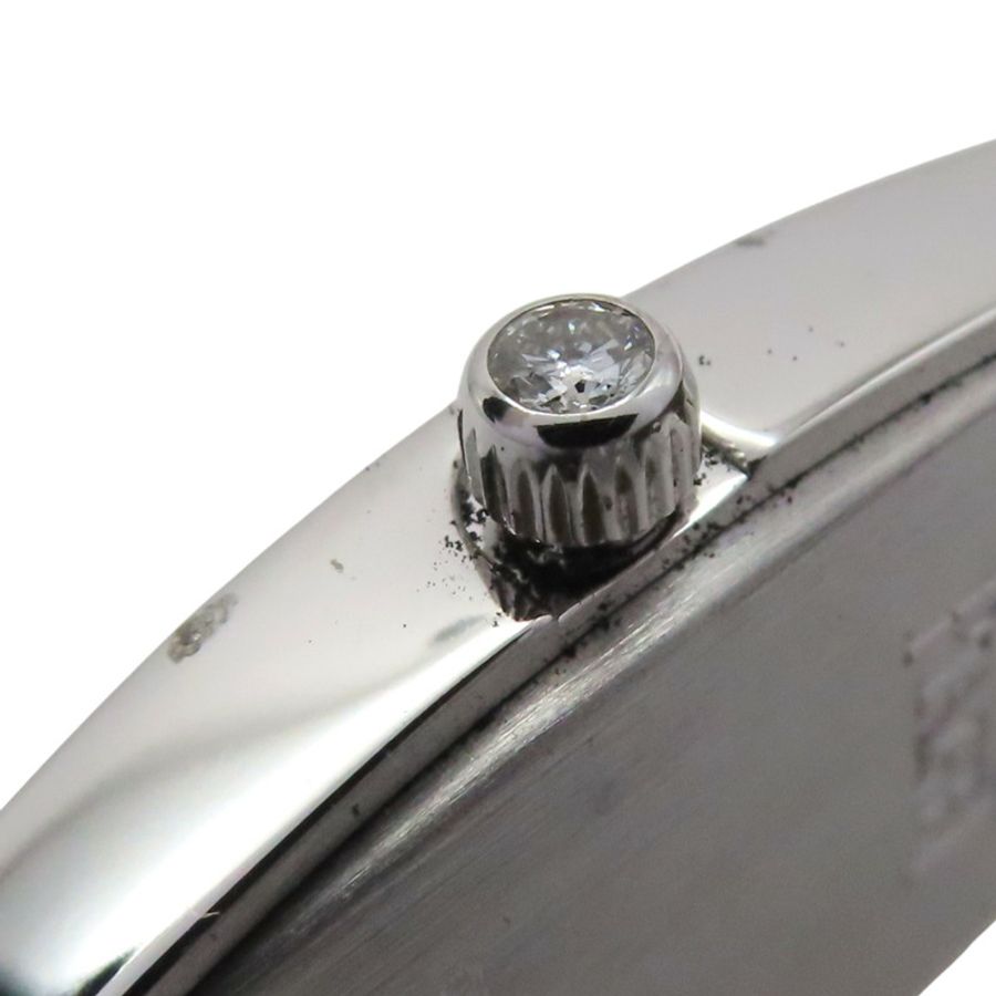 黑色錶盤 皮帶 18K白金 鑽框 Limelight 腕錶【Piaget 伯爵】 GOA27082-4