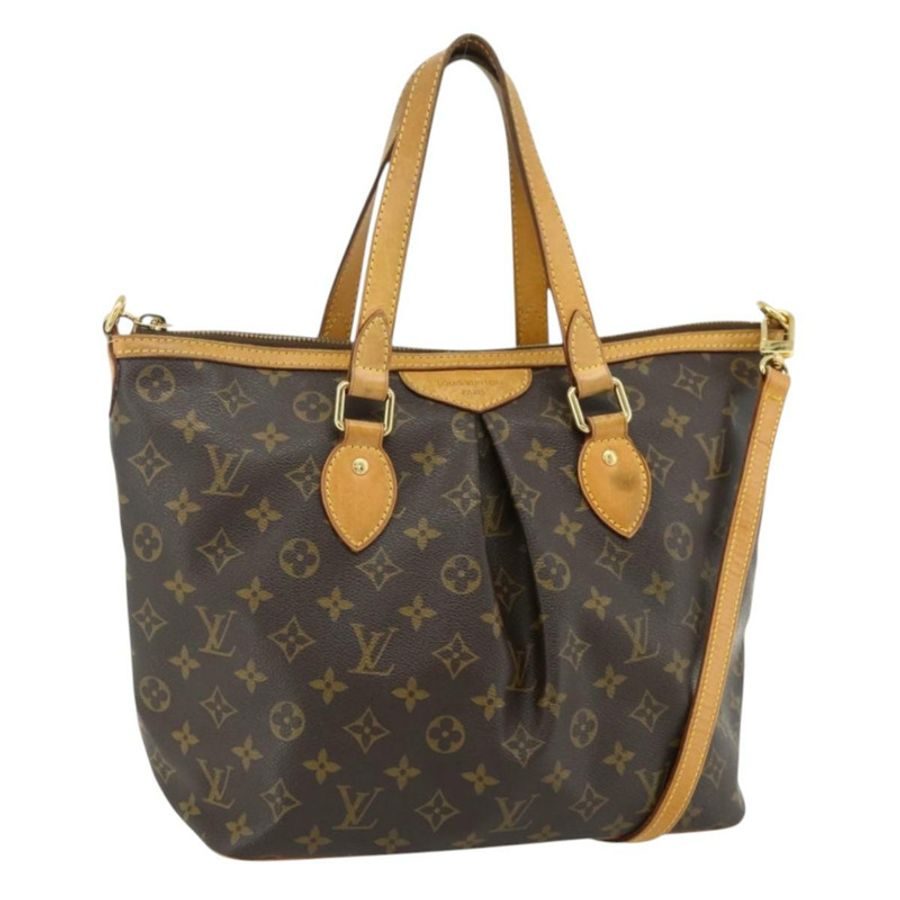 【日本直送】路易威登 Monogram Palermo PM 手提包 M40145 LV Auth ka4111A-0