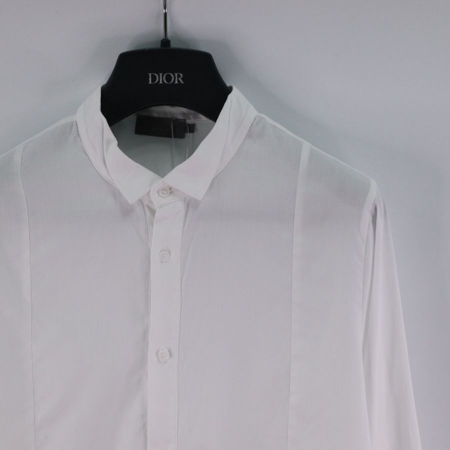 Dior 迪奧 童裝 蜜蜂刺繡 白色 長袖襯衫-1