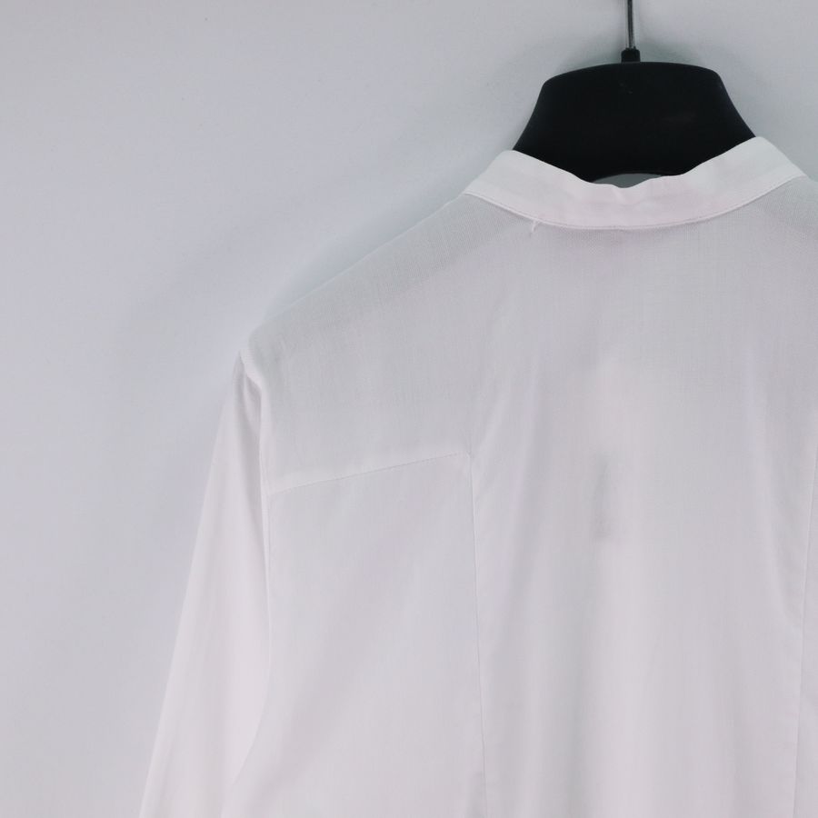 Dior 迪奧 童裝 蜜蜂刺繡 白色 長袖襯衫-3