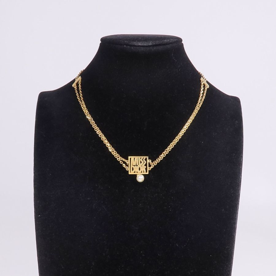 Dior 金屬Miss Dior Choker項鍊-8