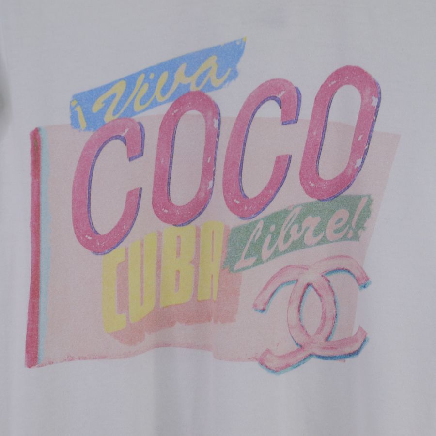 Chanel 香奈兒 Coco Cuba印花 短袖上衣-2
