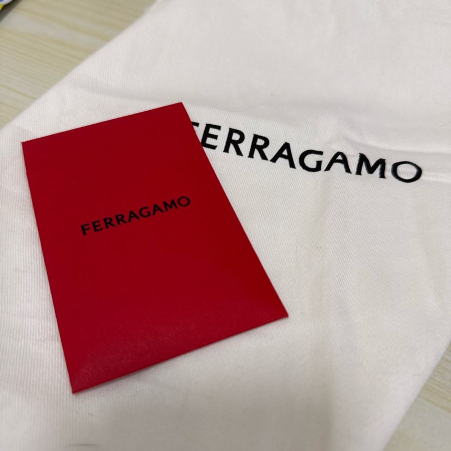 FERRAGAMO NEW FRAME S medium brown 手提-38