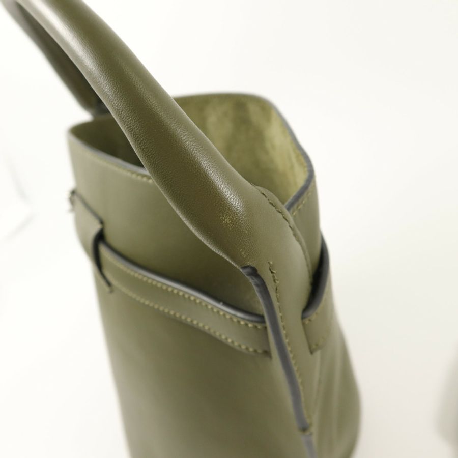 CELINE 牛皮皮革Nano Bucket手挽肩背兩用袋-15