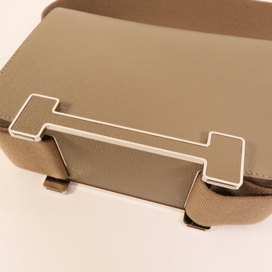 HERMES Chevre皮革Geta肩背袋Geta-6