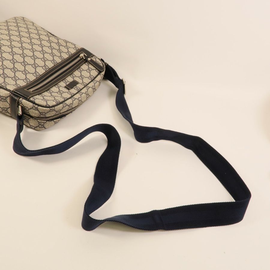 GUCCI 塗層帆布Shoulder Bag肩背袋-5