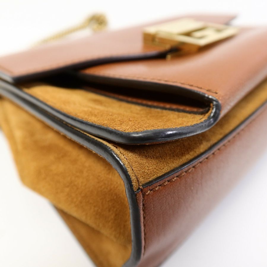 GIVENCHY 山羊皮皮革GV3 Crossbody Small手挽肩背兩用袋-11