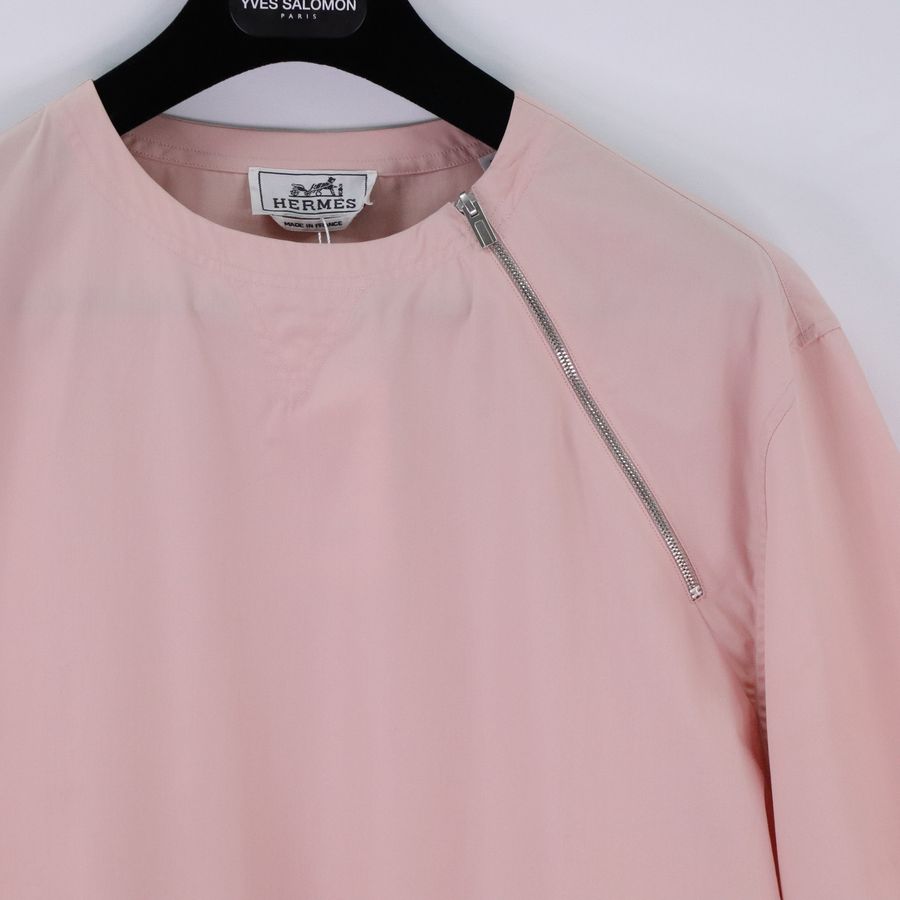 Hermès 愛馬仕 拉鍊造型 短袖上衣-1