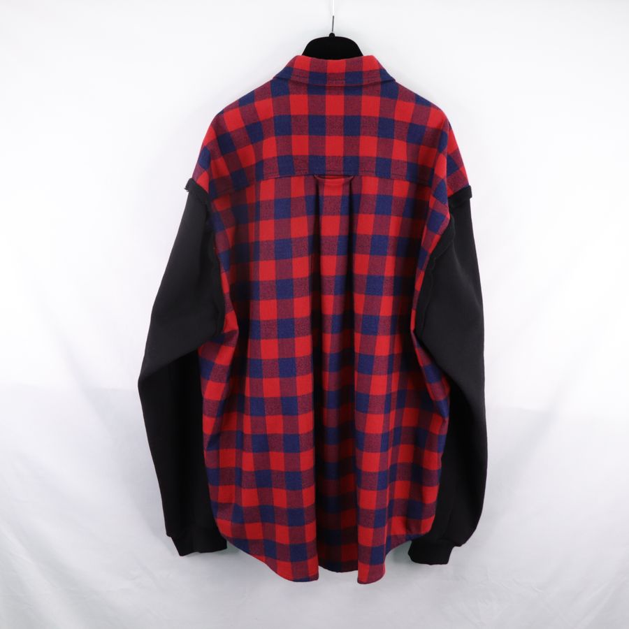 Balenciaga 巴黎世家 拼接襯衫-4