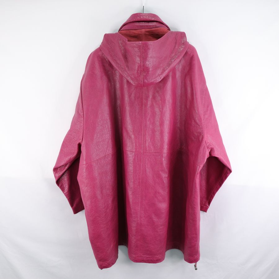 Balenciaga 巴黎世家 皮革 防風外套-5