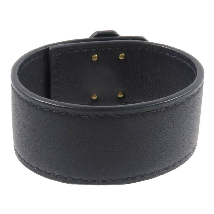 HERMES Swift皮革Kelly Twist Bracelet手帶Noir-2