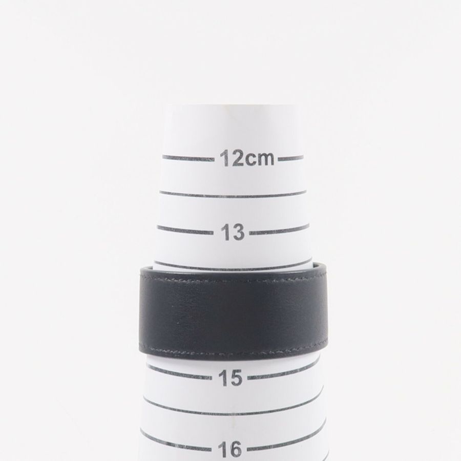 HERMES Swift皮革Kelly Twist Bracelet手帶Noir-10