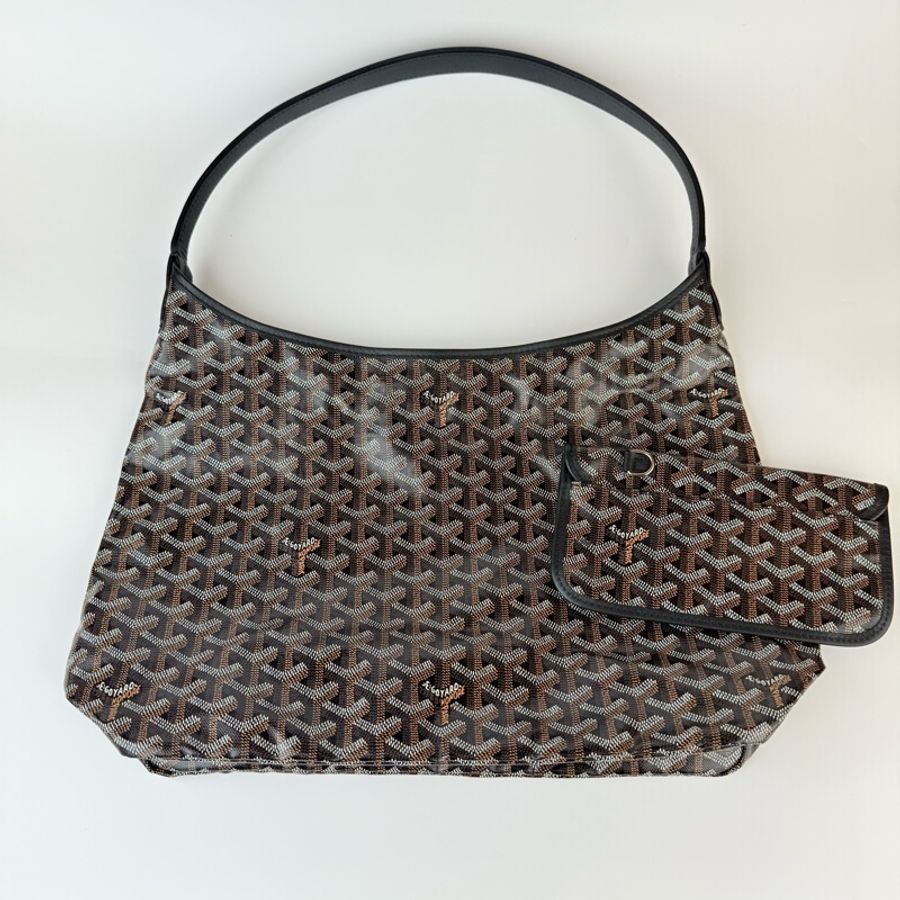 #上架秒殺款# 【99新✨】#Goyard Hobo / 百搭黑色 / 肩背包-5