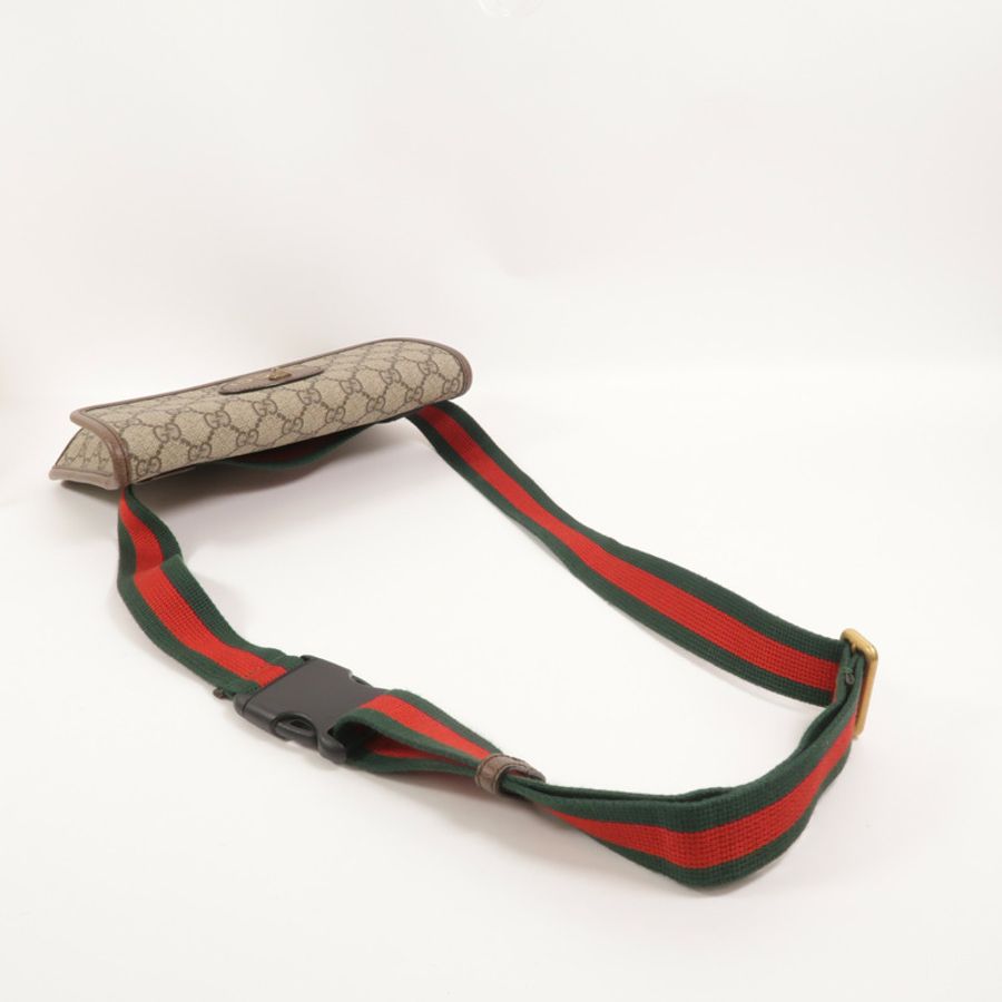 GUCCI 塗層帆布Neo Vintage腰包-8