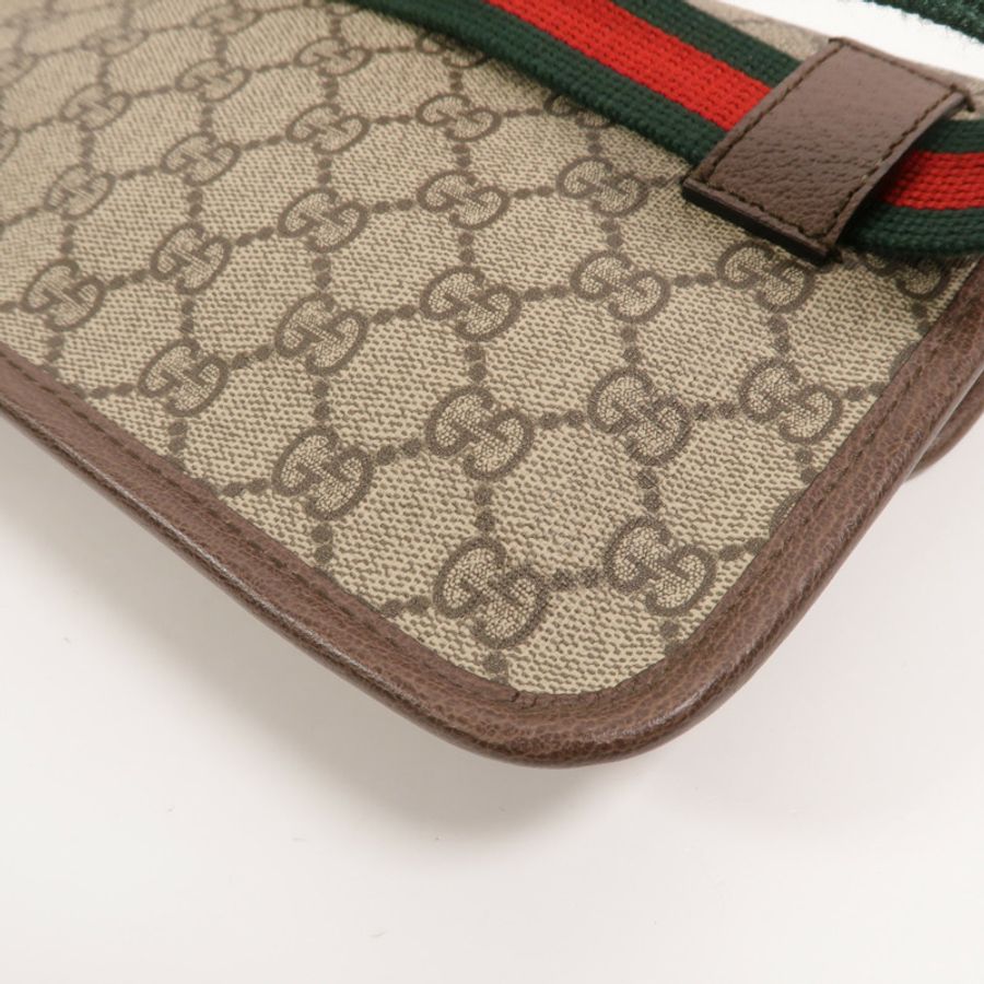 GUCCI 塗層帆布Neo Vintage腰包-12