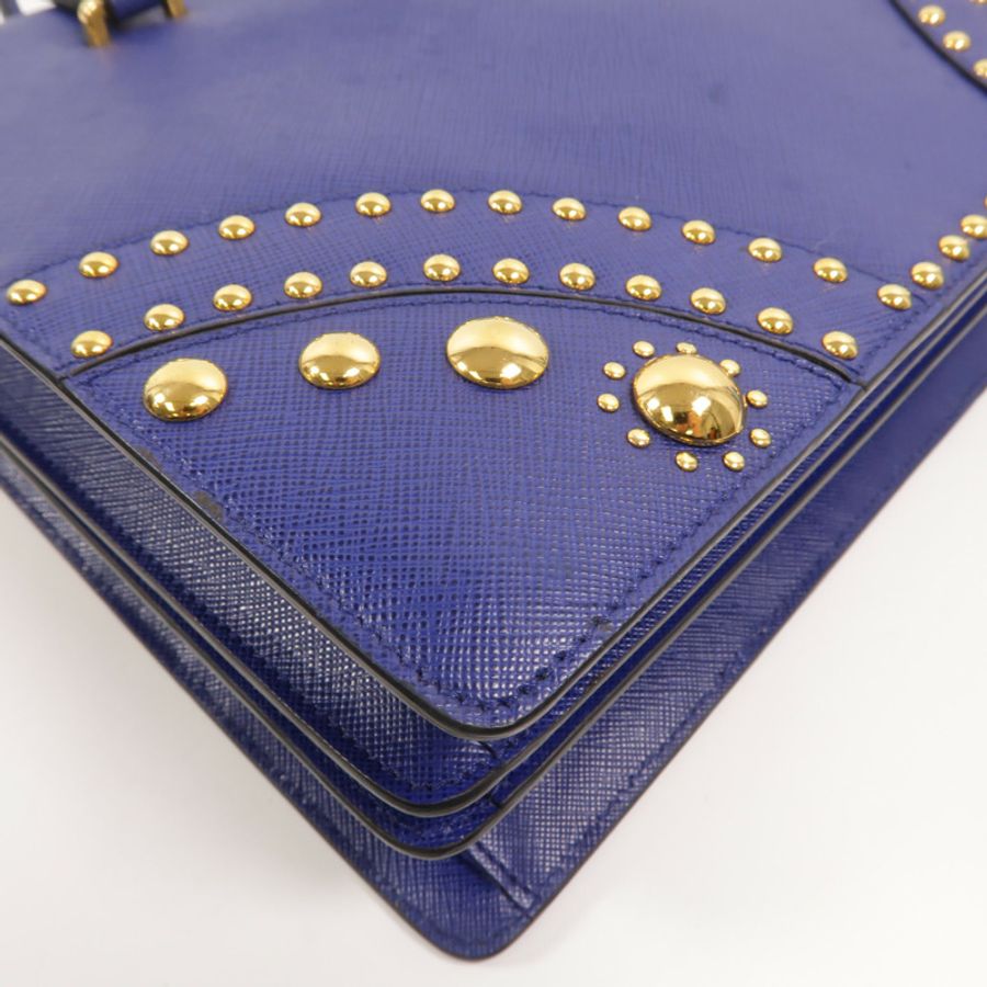 PRADA 牛皮皮革Hand Bag手挽袋-11
